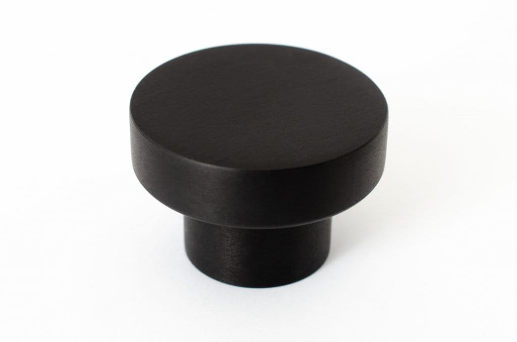 Möbelknopp Dot 40 Aluminium svart