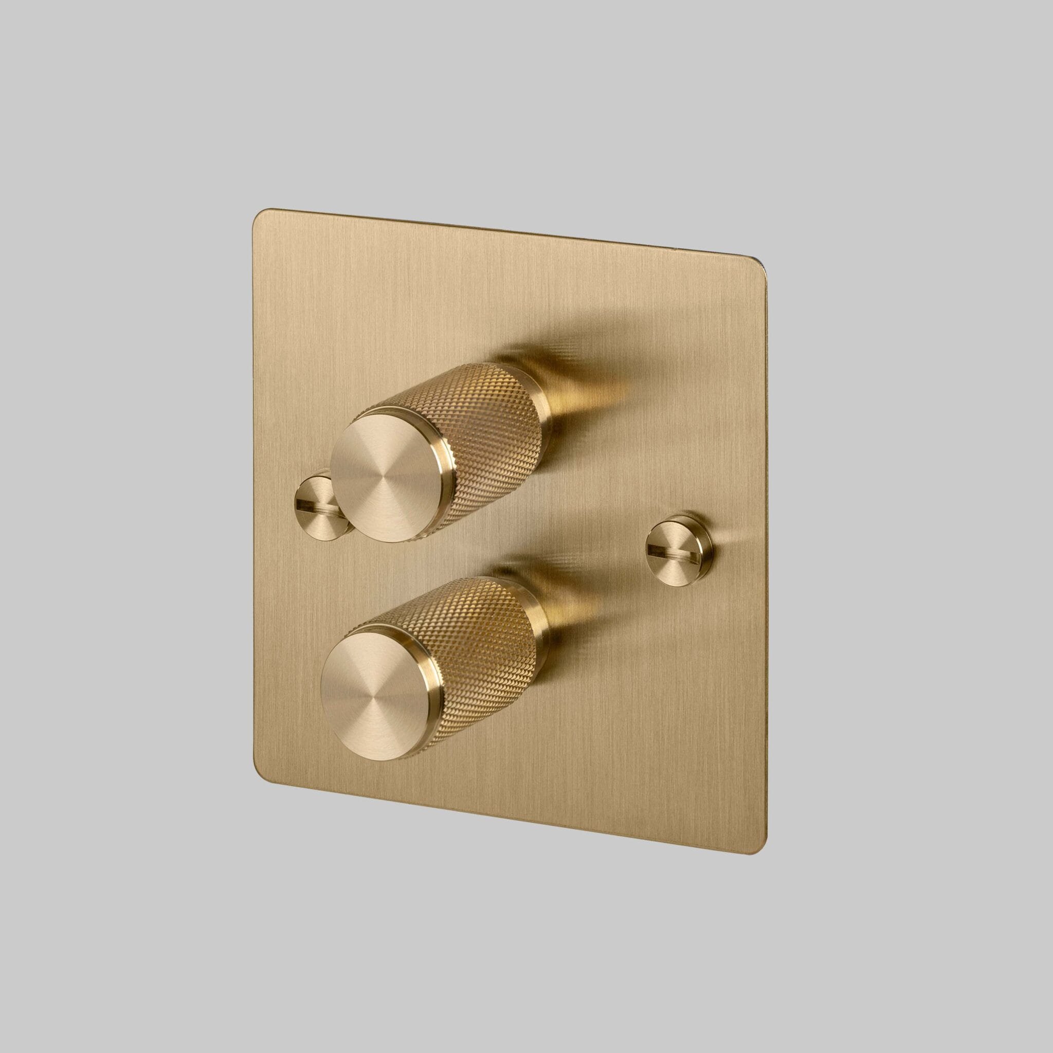 Cross 2G 120W LED-dimmer Mässing Brittisk Standard