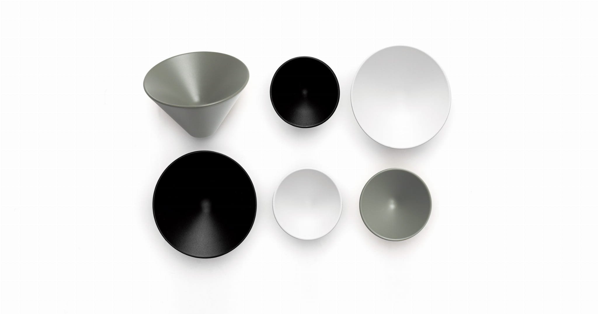 Conic 29 Möbelknopp Metall Grå Grön
