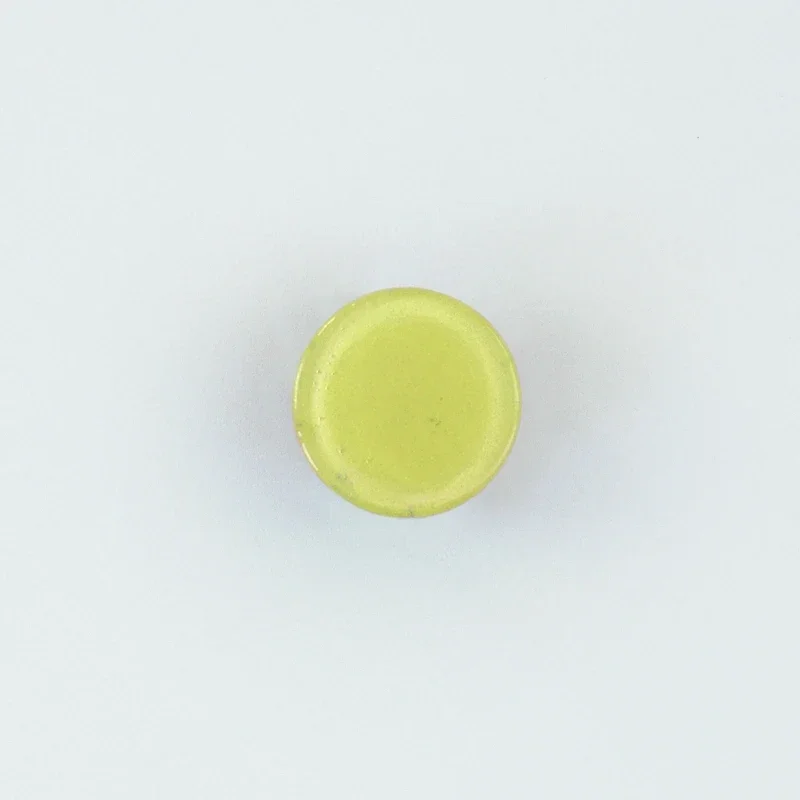 Möbler rund glasknopp Lemon