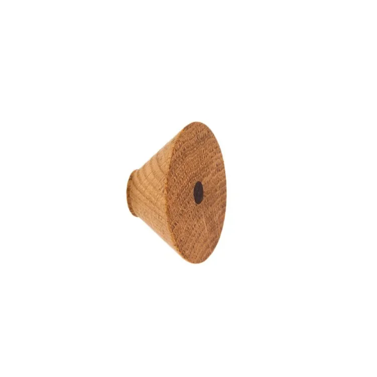 Möbelknopp Dot Inlay Och Trä Ek