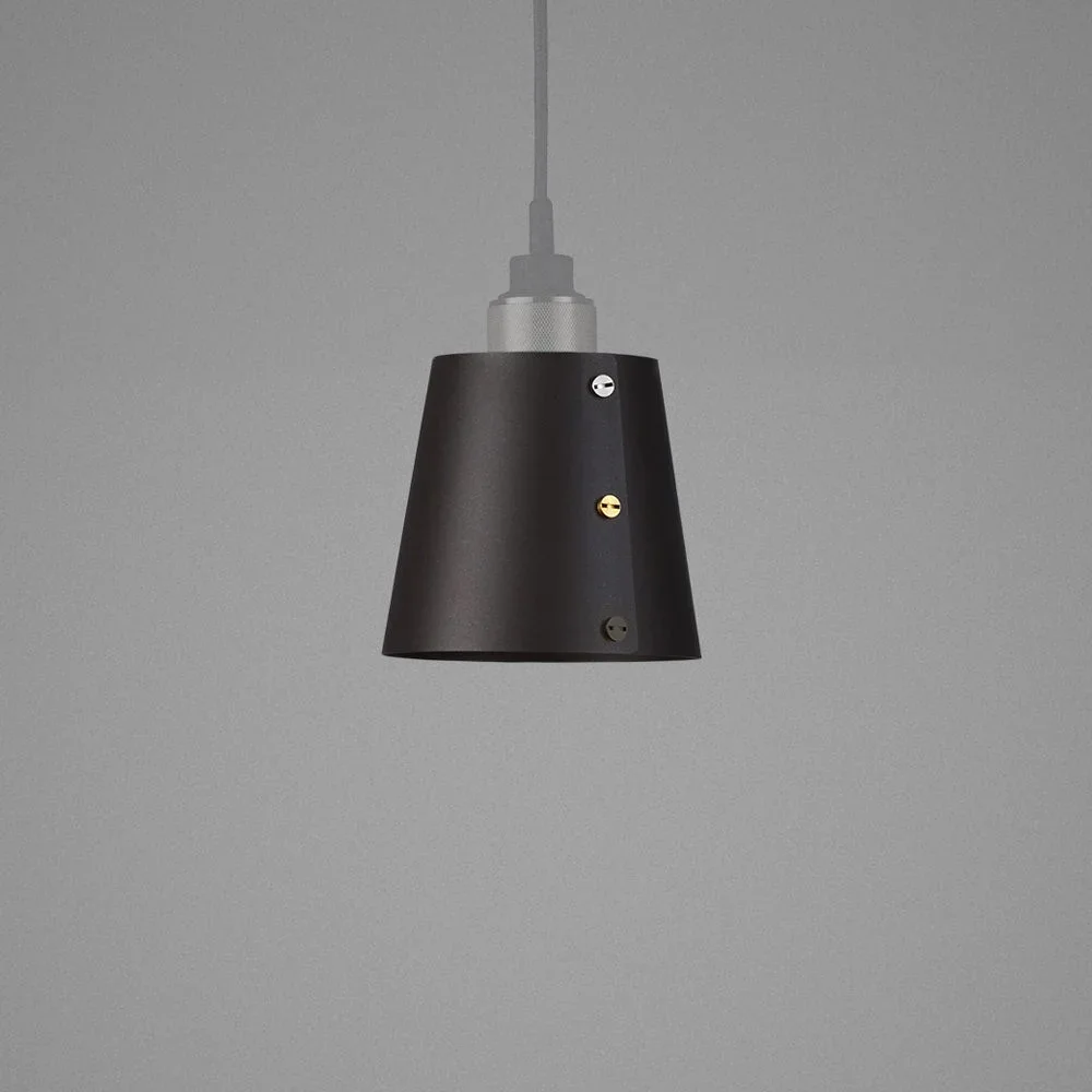 Skärm Liten Stål Grafit Taklampa