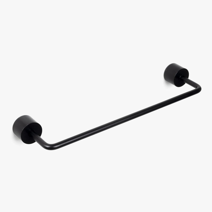 Avlångt möbelhandtag Meluzyna 168 Metal Black