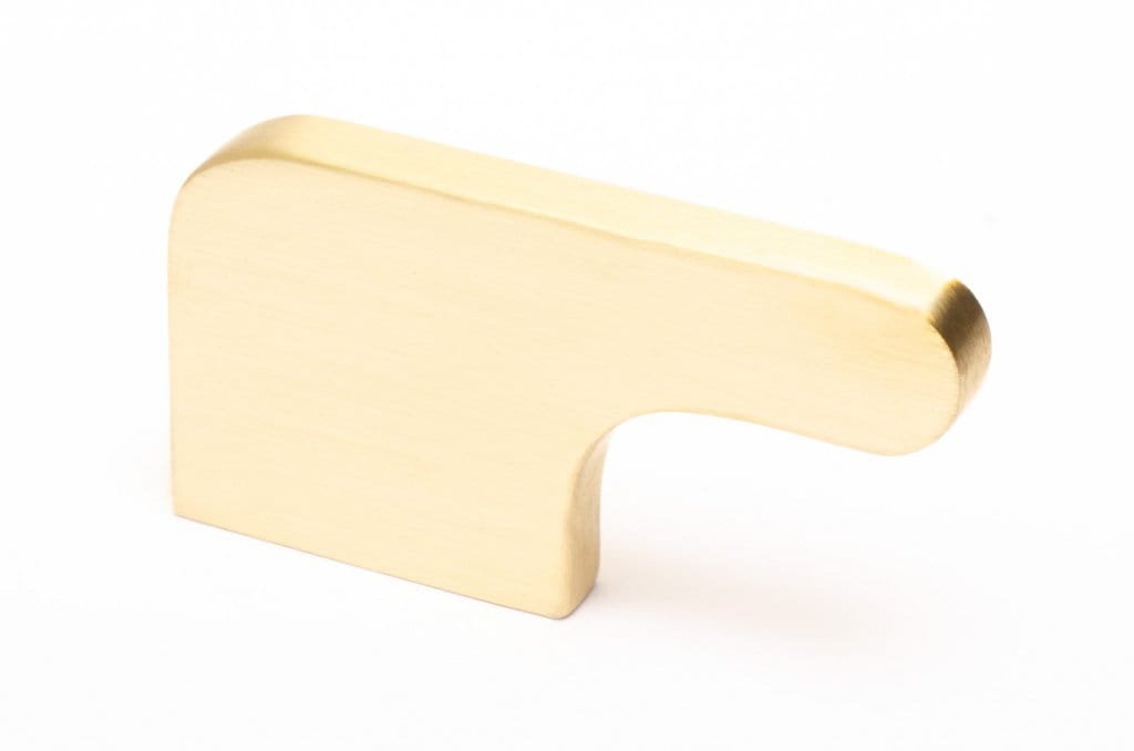Möbelhandtag Soft Cut 55 Mässing Borstad Omålad