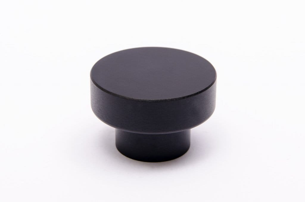 Möbelknopp Dot 30 Svart aluminium