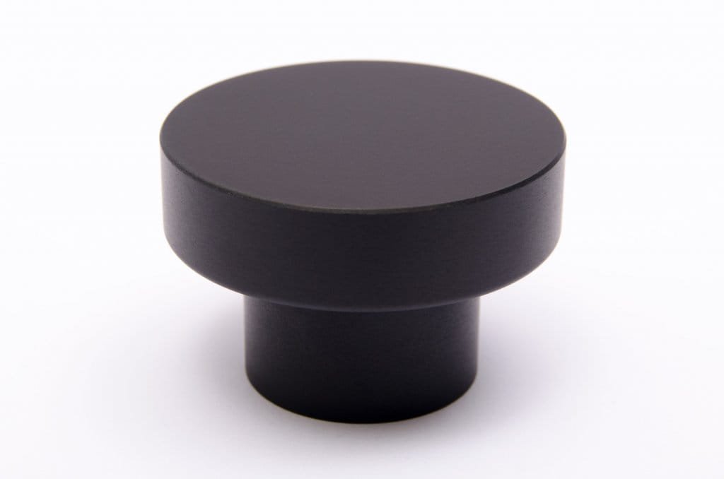 Möbelknopp Dot 50 Svart aluminium