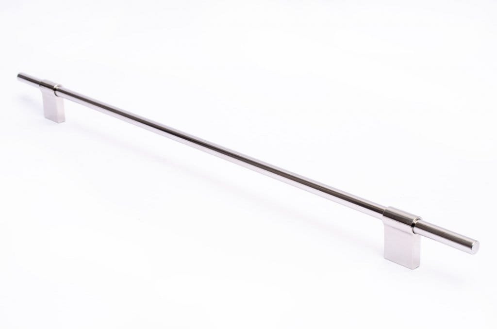 Möbelhandtag Line 342, Silver, Stål, Polerad