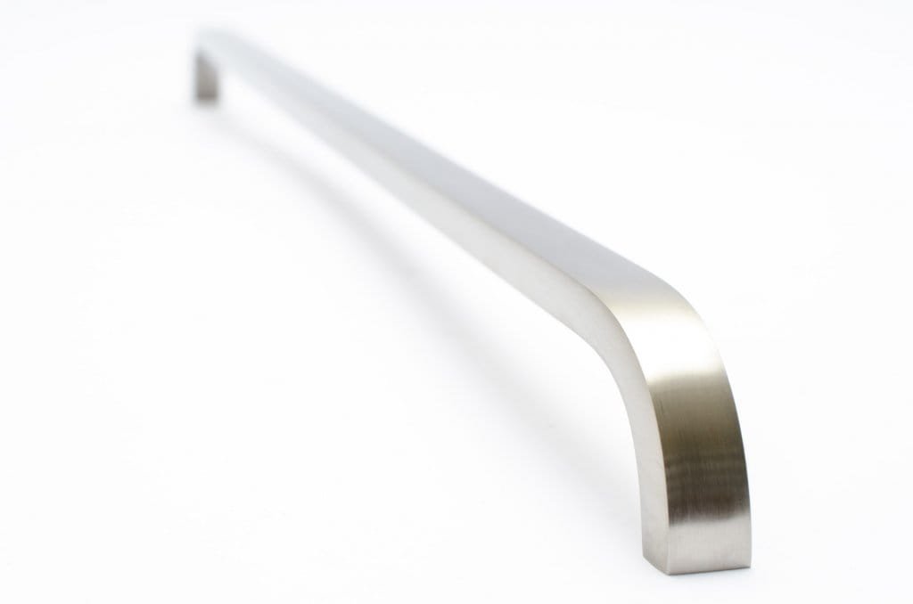 Möbelhandtag Slim 432 Stål Silver Borstad