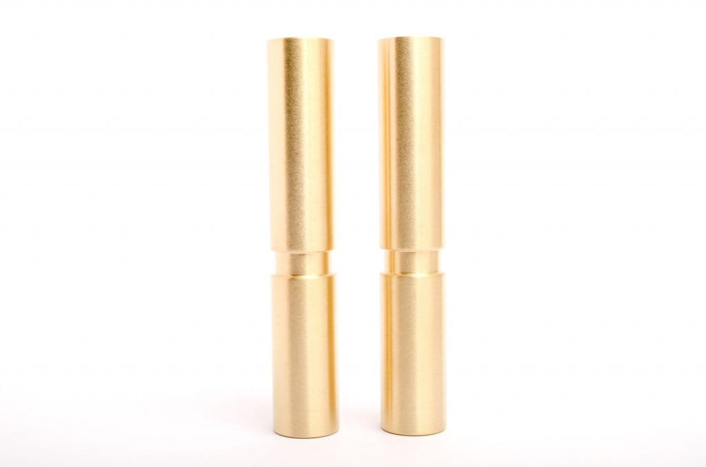 Cylinder 170 Möbelben, Mässing, Borstad, Omålad