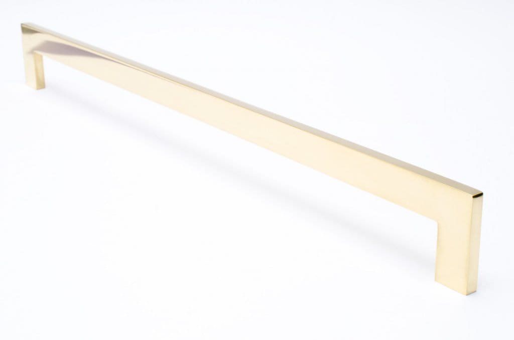 Clean Cut möbelhandtag 432 Guld Mässing Polerad Omålad