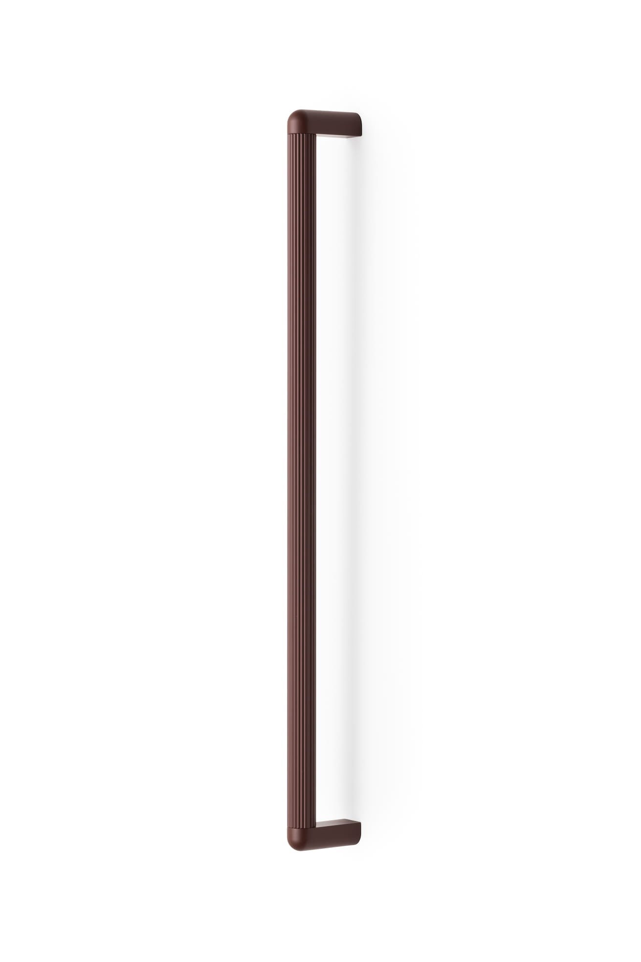 Riss Big 480 avlångt möbelhandtag Aluminium Röd