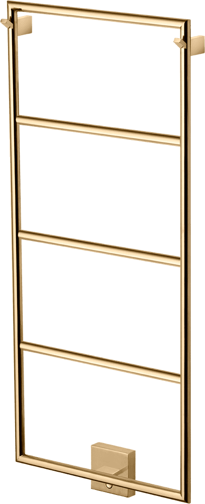 Badrumsradiator TW800-400 Stål Guldpolerad PVD