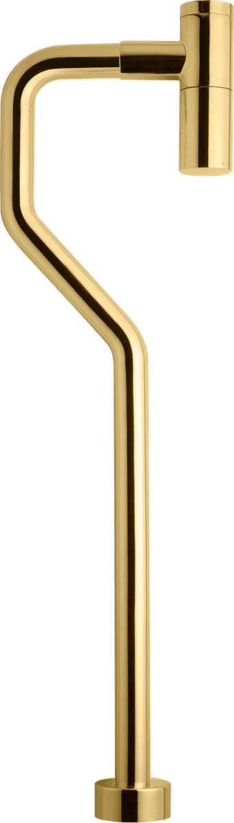 Tvättställssifon med S-pipe XA200 Mässing Honung guld