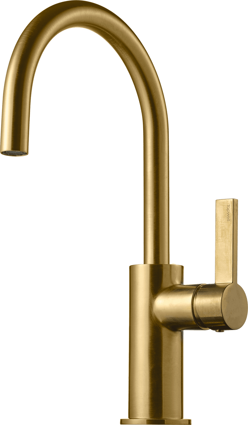Köksblandare ARM380 Honung Guld Borstad Mässing