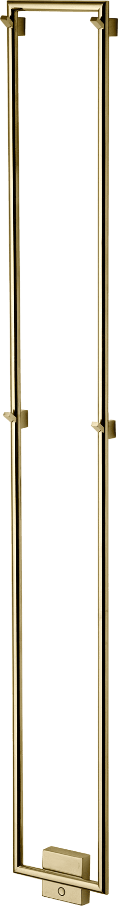 Badrumsradiator TW1500-200 Stål Honung Guld PVD