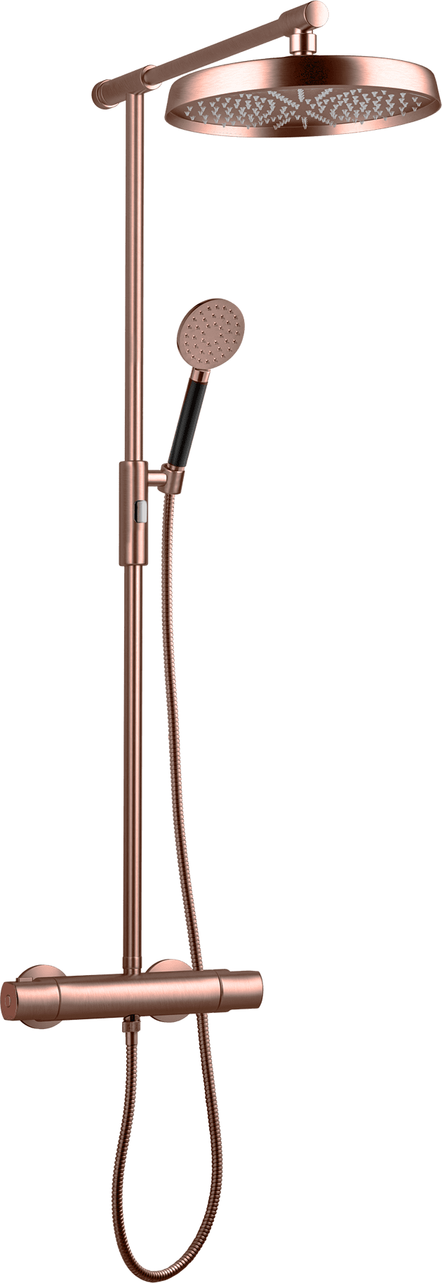 Duschset ARM300-150 Koppar Borstad Omålad
