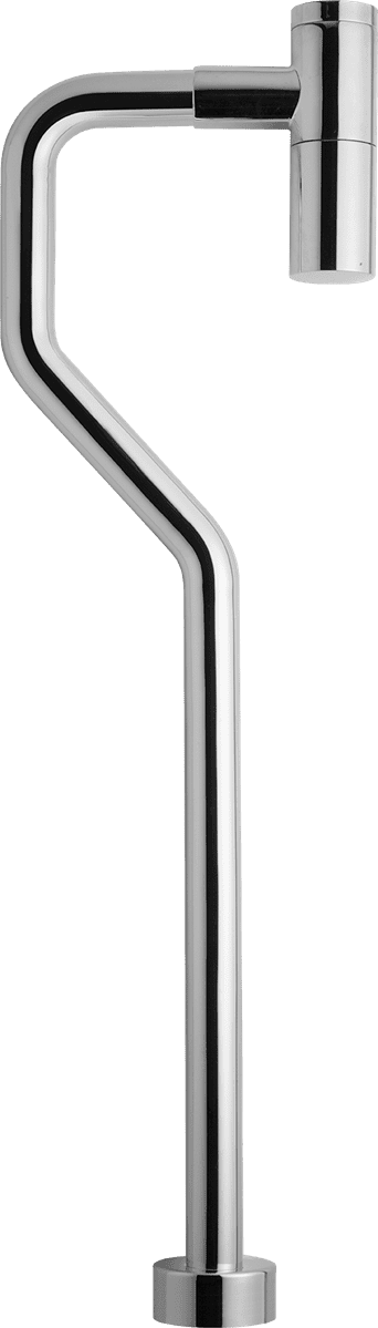 Tvättställssifon med S-pipe XA200, Förkromad mässing