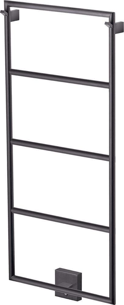 Badrumsradiator TW800-400 Mattsvart Stål