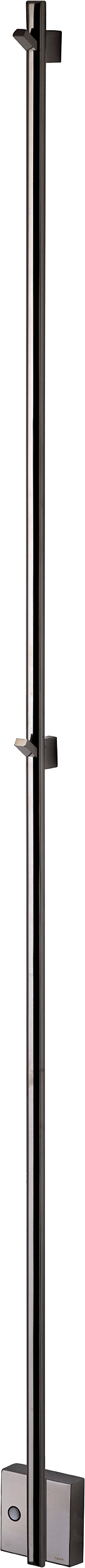 Badrumsradiator TW1500-85 Stål Svart Krom PVD