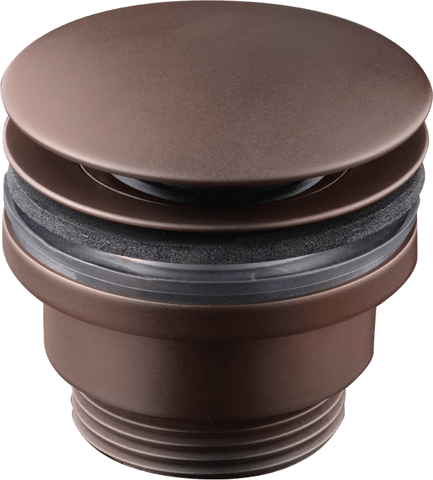 Universal tvättställsplugg 68400 Mässing Brun