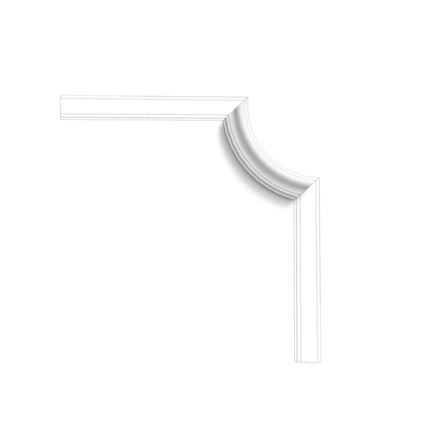 P8030C Duropolymer hörnsoffa
