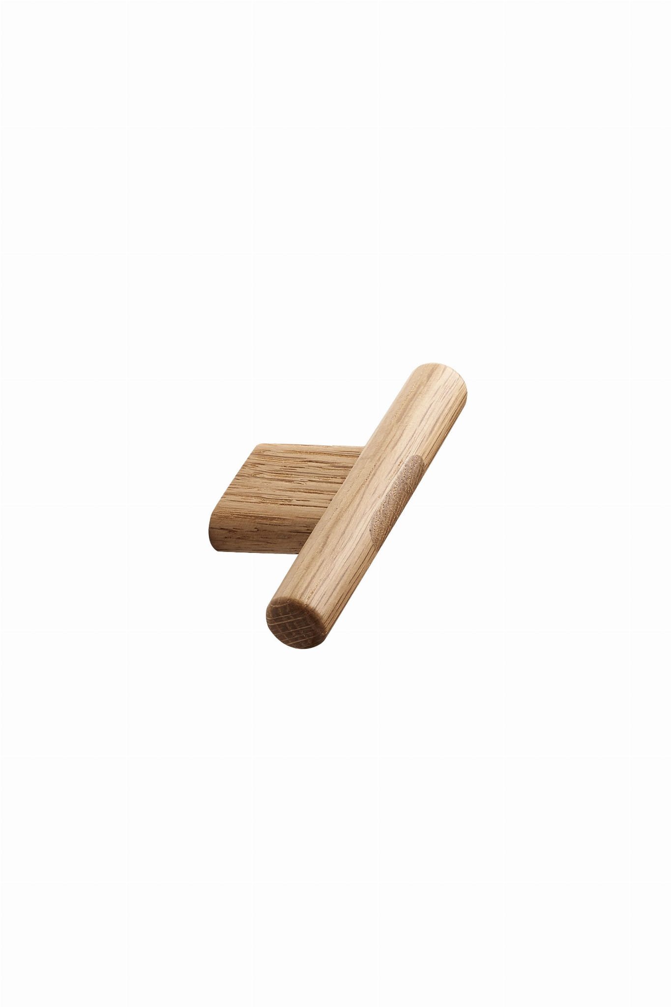 T-Bar Join 16 Wooden Oak Furniture Knop