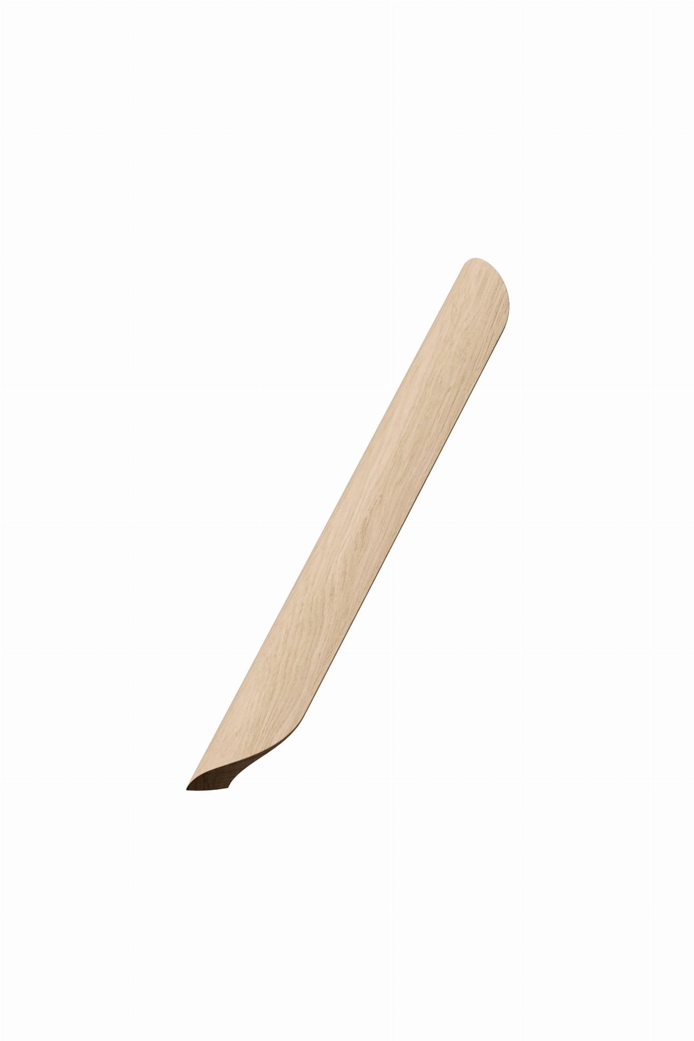 Avlångt möbelhandtag Arkiv 768 Trä Ek Olackerad