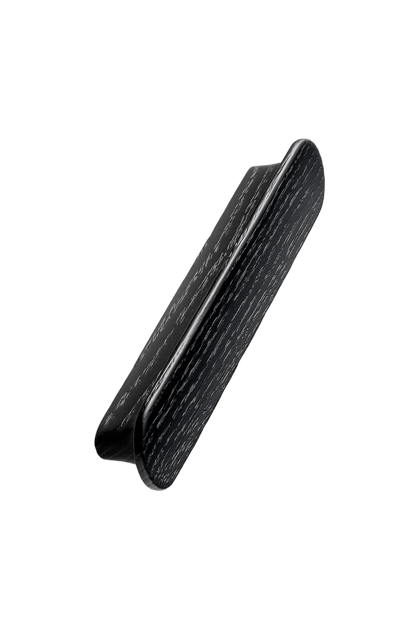 Avlångt möbelhandtag Tuba 256 Wooden Black Ash