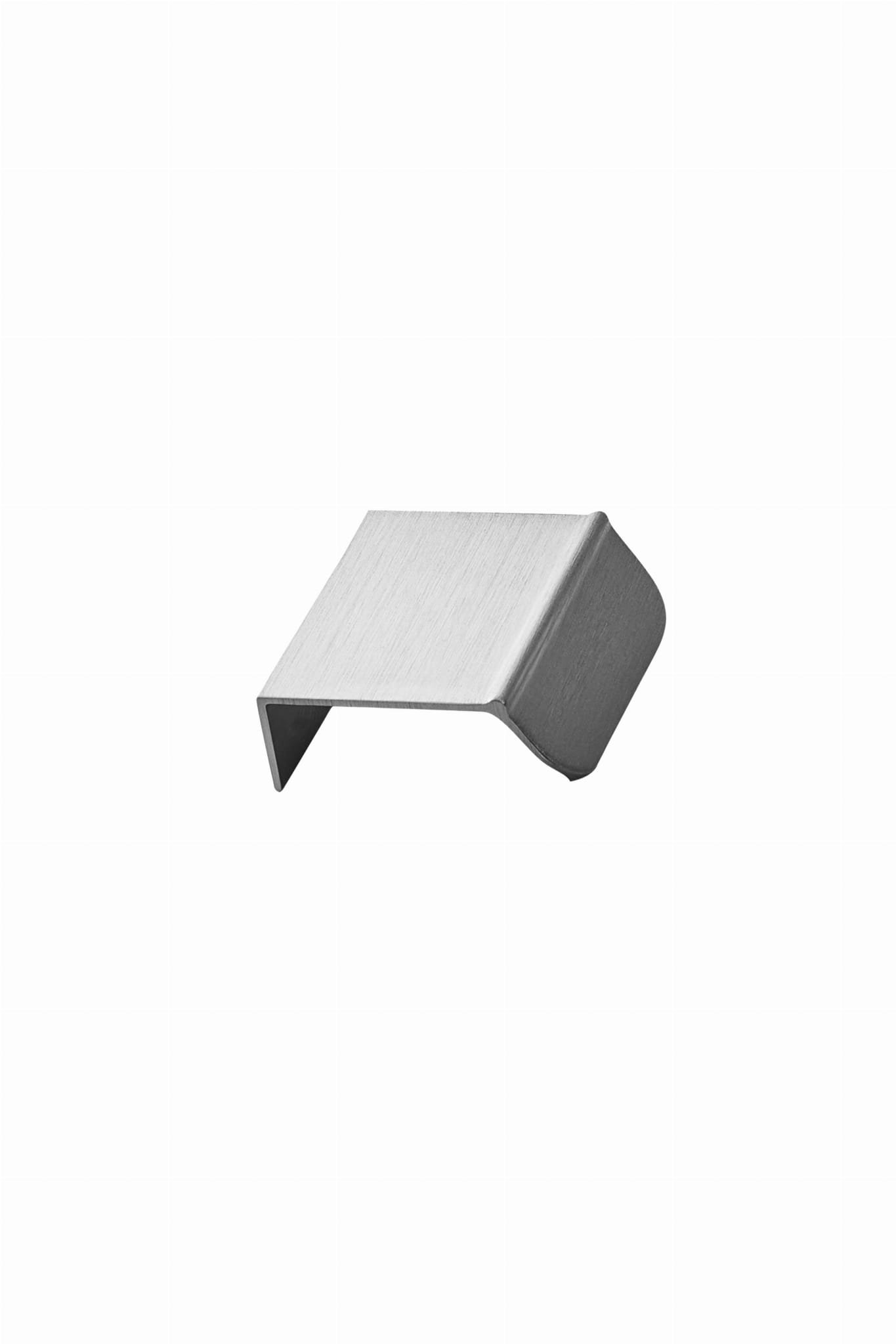 Accent 50 Aluminium Silver Edge Möbelhandtag