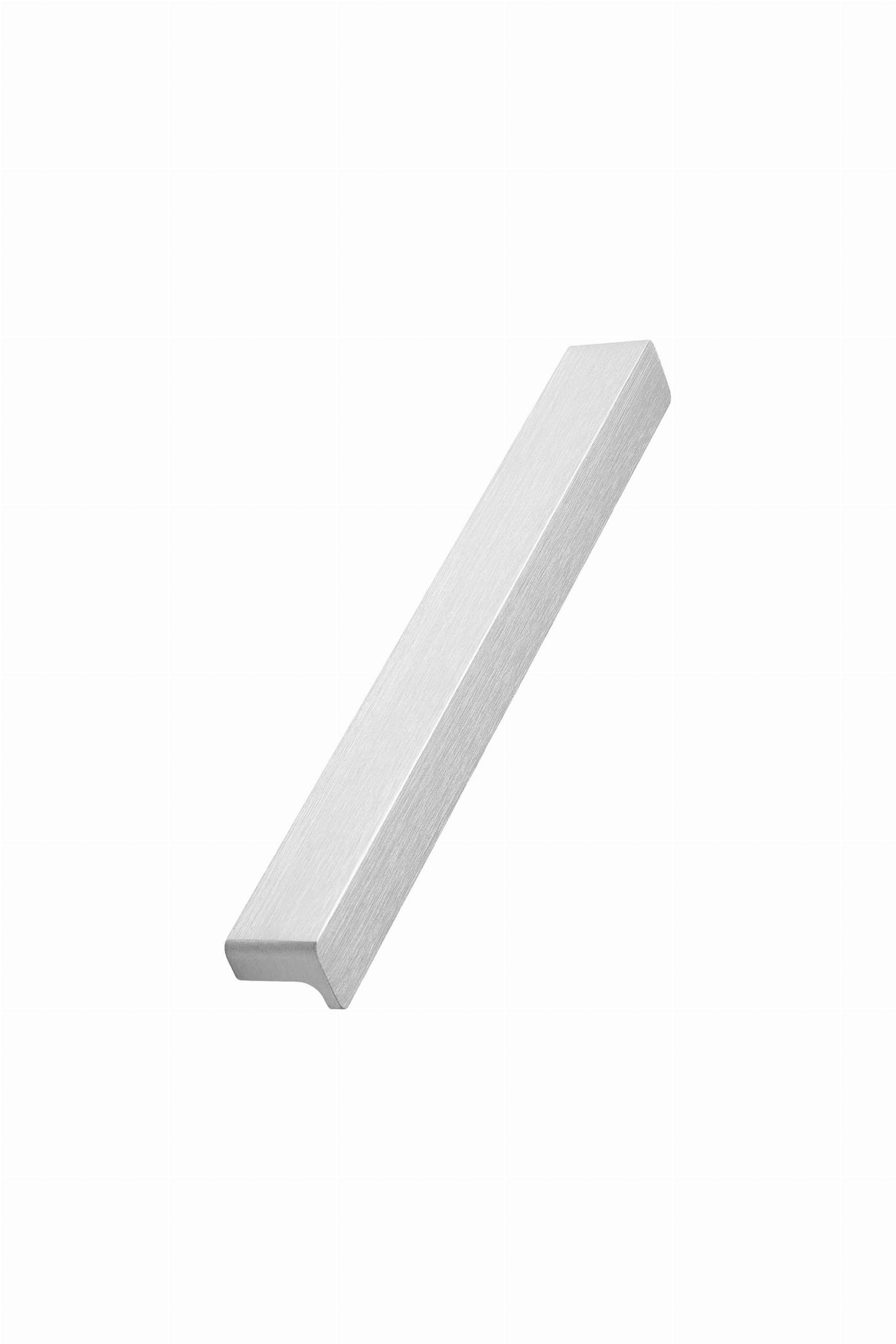 Elan 160 längsgående möbelhandtag, aluminium, silver