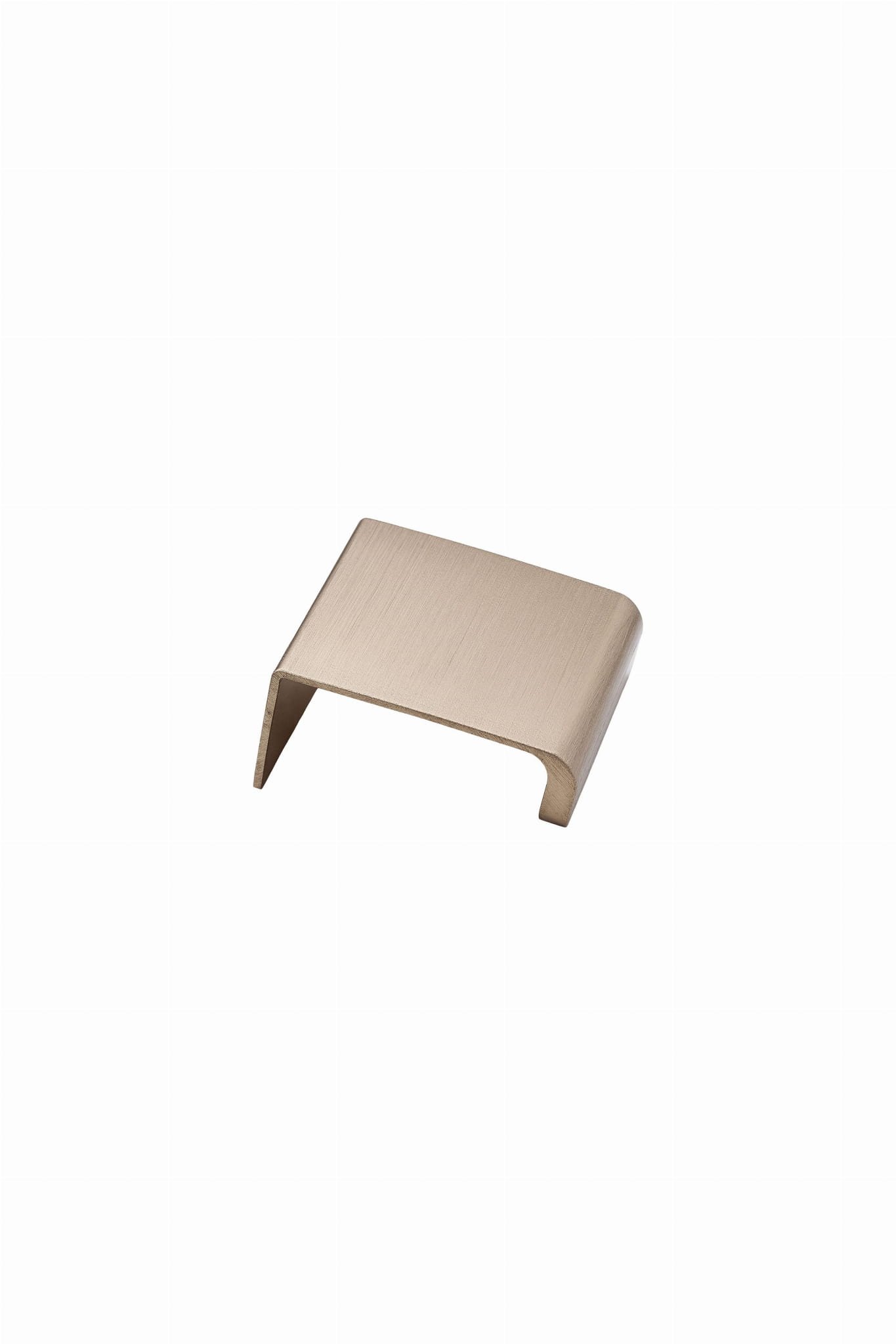 Artisan 40 Aluminium Guld Borstad Kant Möbelhandtag