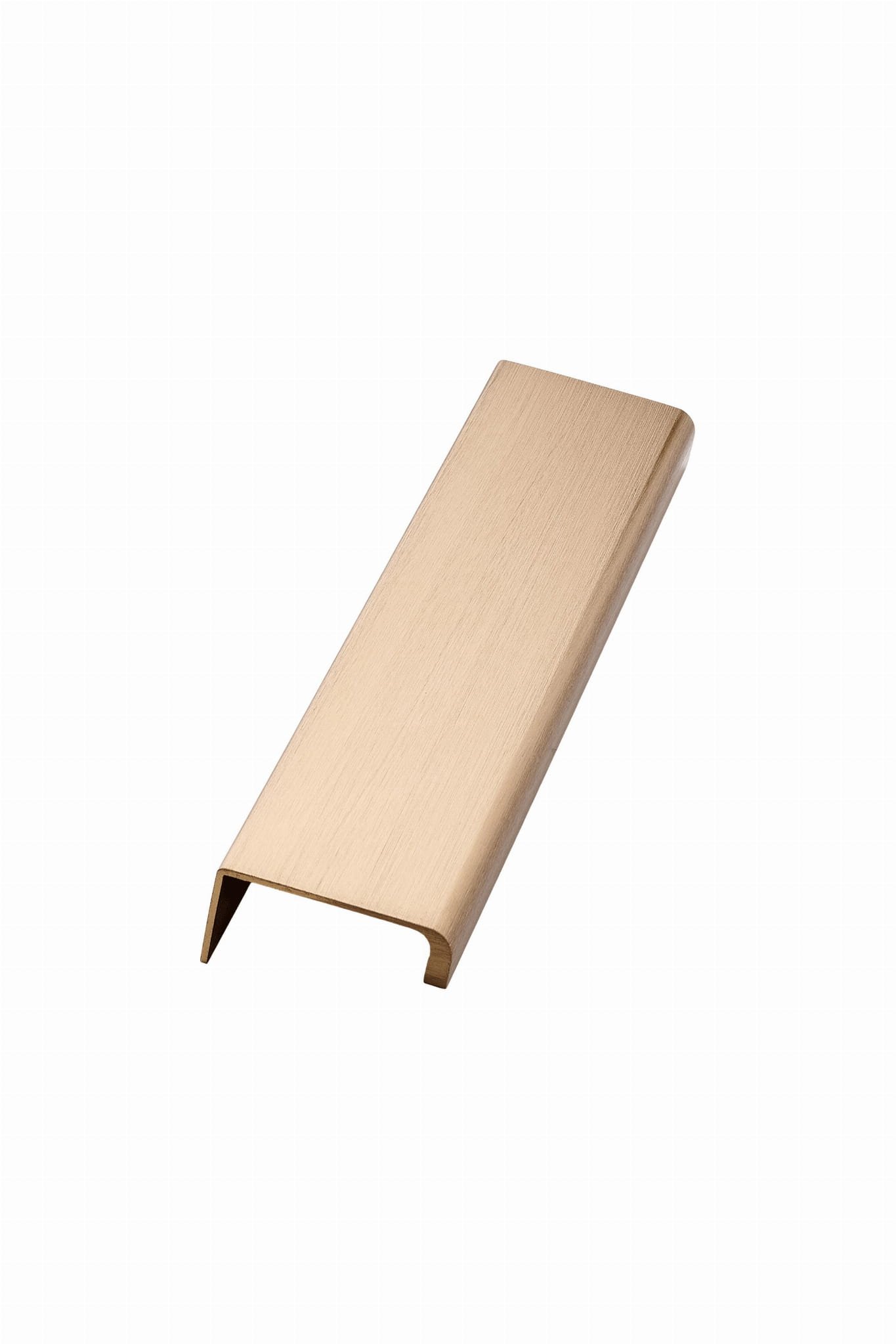 Artisan 200 aluminiumguld möbelhandtag med borstad kant