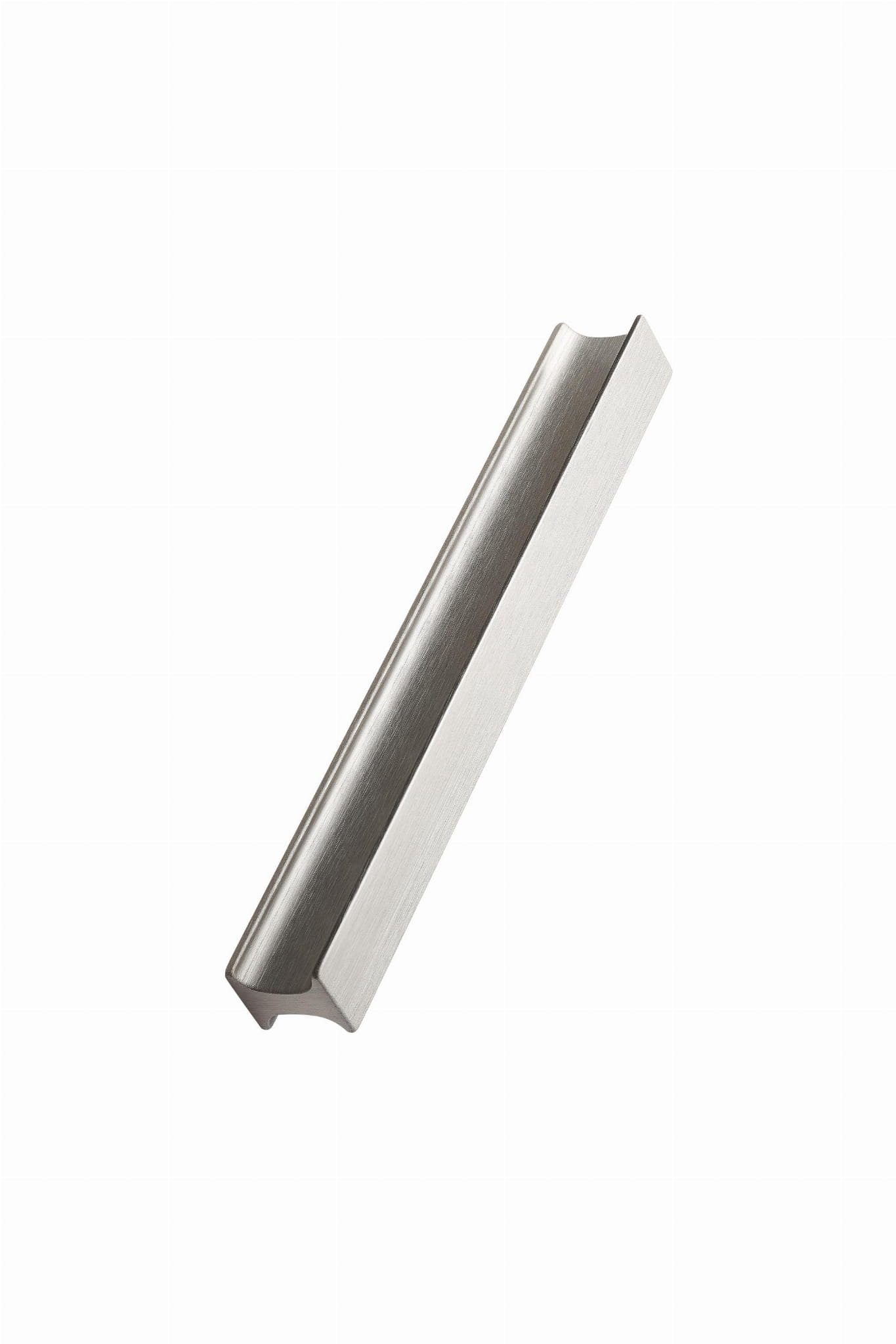 Spår 160+544 längsgående möbelhandtag, aluminium, silver