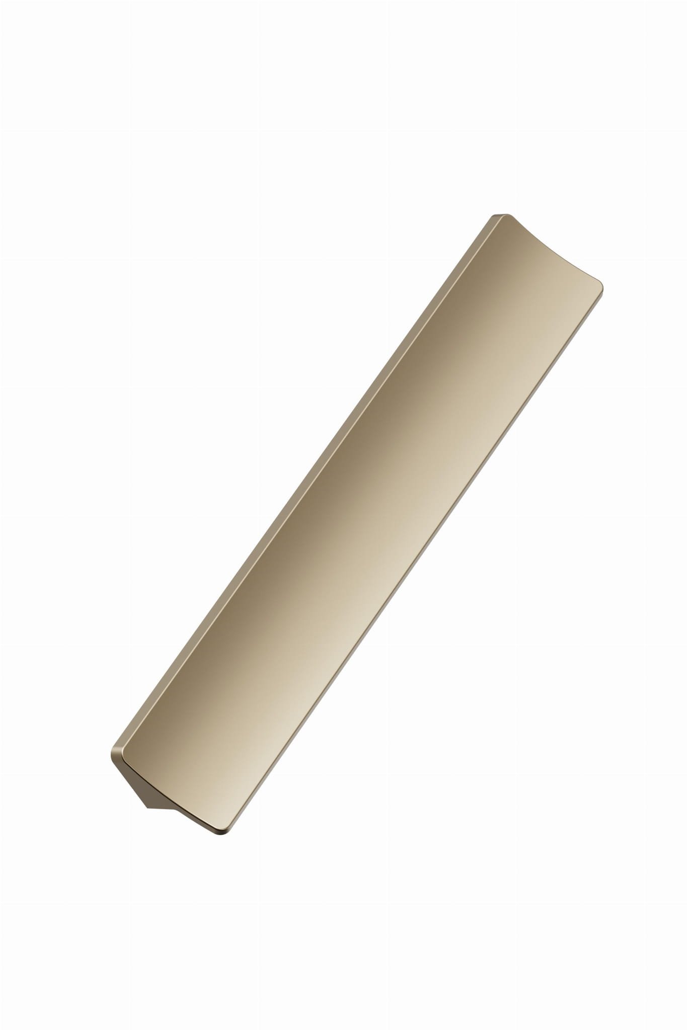 Ciel 160 Aluminium Matt Guld Avlångt möbelhandtag