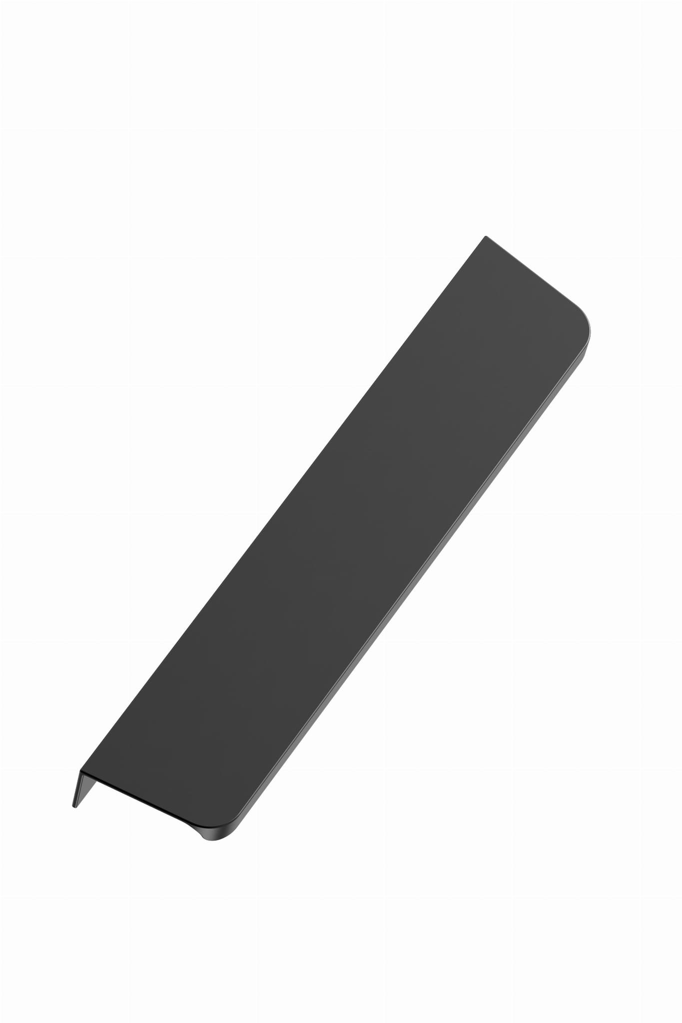 Comet 200 Edge Möbelhandtag Aluminium Matt Svart