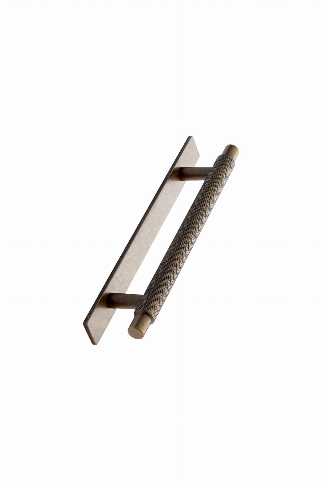 Manor Back 128 avlångt möbelhandtag, metall, antik, guld