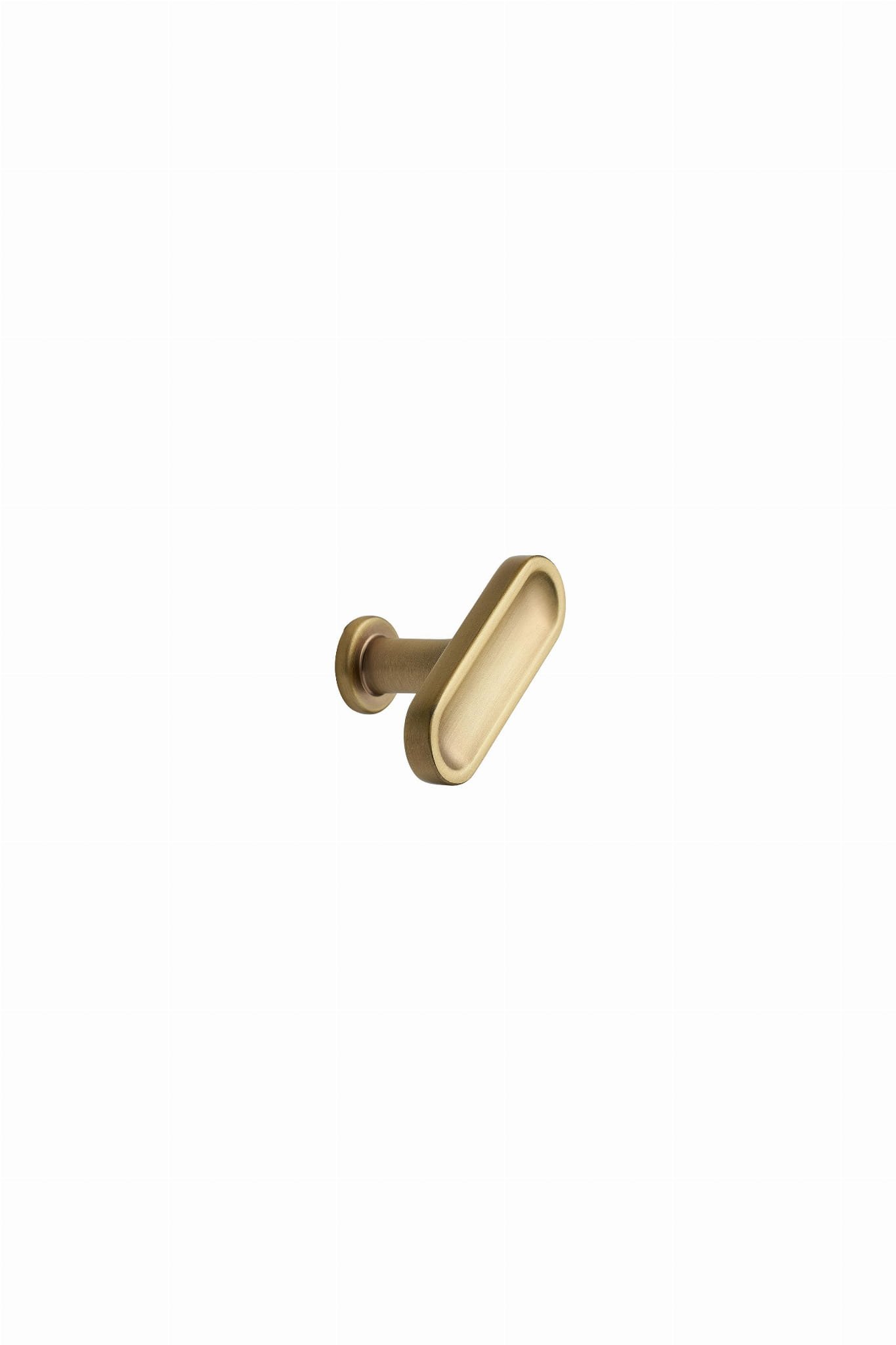 T-Bar Chateau T 52 Metall Borstad Guld Möbelknopp