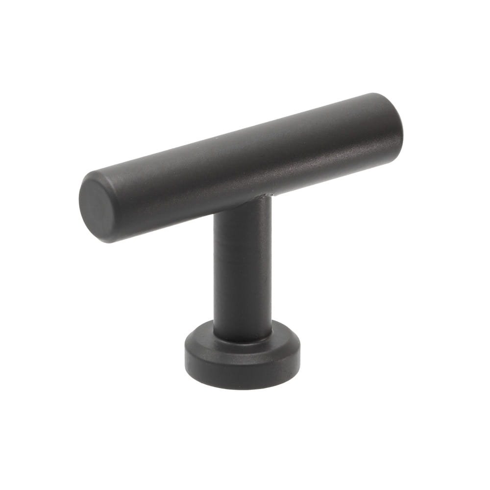 T-Bar Viva Steel Grafit möbelknopp