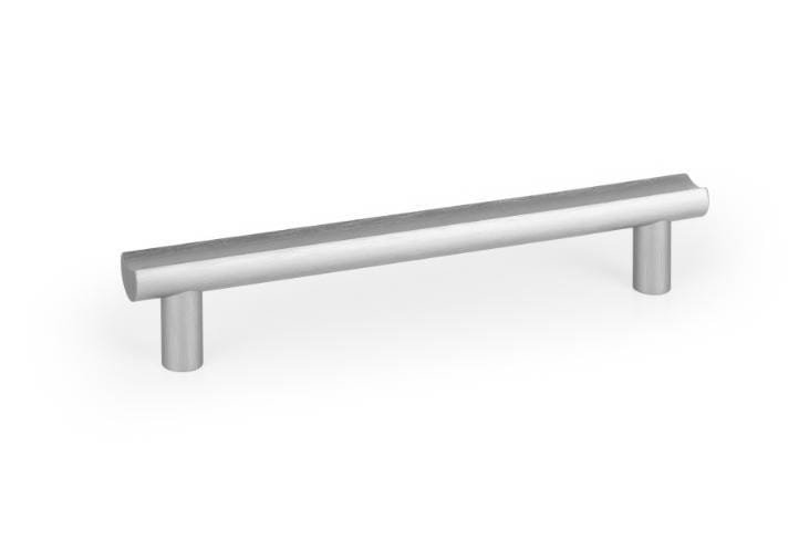 Moon 160 Aluminium Silver avlångt möbelhandtag