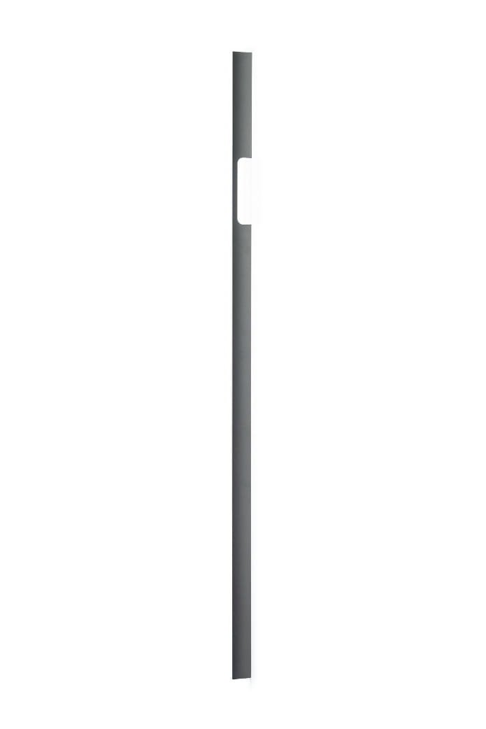 Peak 1760 Aluminium Metallic Grå avlångt möbelhandtag