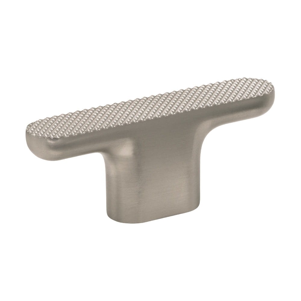 T-Bar Vibe Grip Metall Möbelknopp Silver Borstad