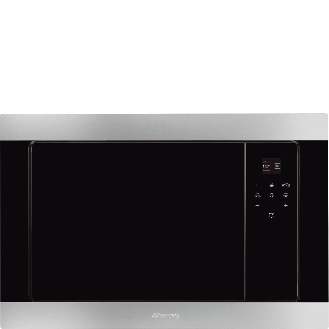 Mikrovågsugn med grillfunktion 20l Classica 5 funktioner Rostfritt stål