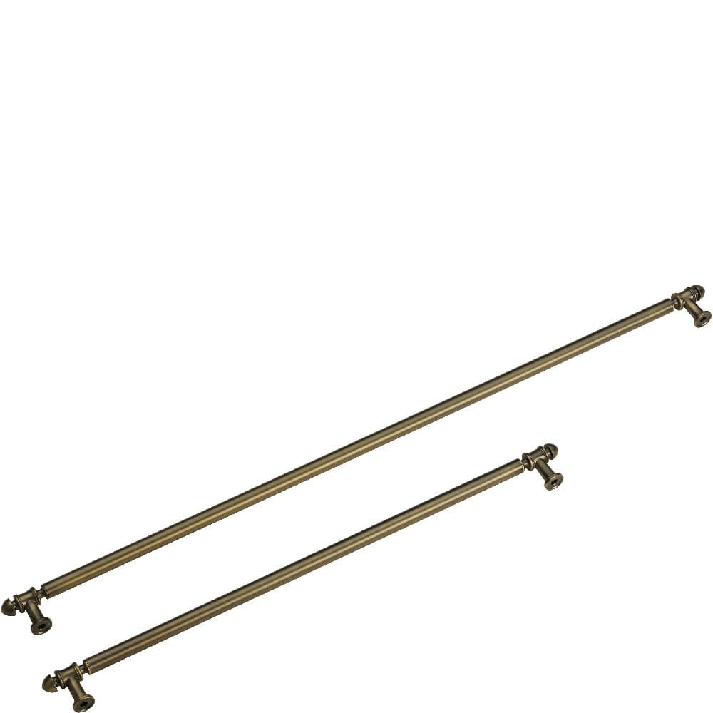 Set med 4 mässingshandtag för FQ60C Cortina kylskåp Mässing