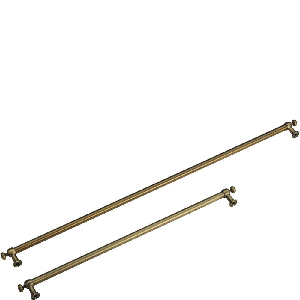 Set med 4 mässingshandtag för kylskåp FQ60C Coloniale Brass