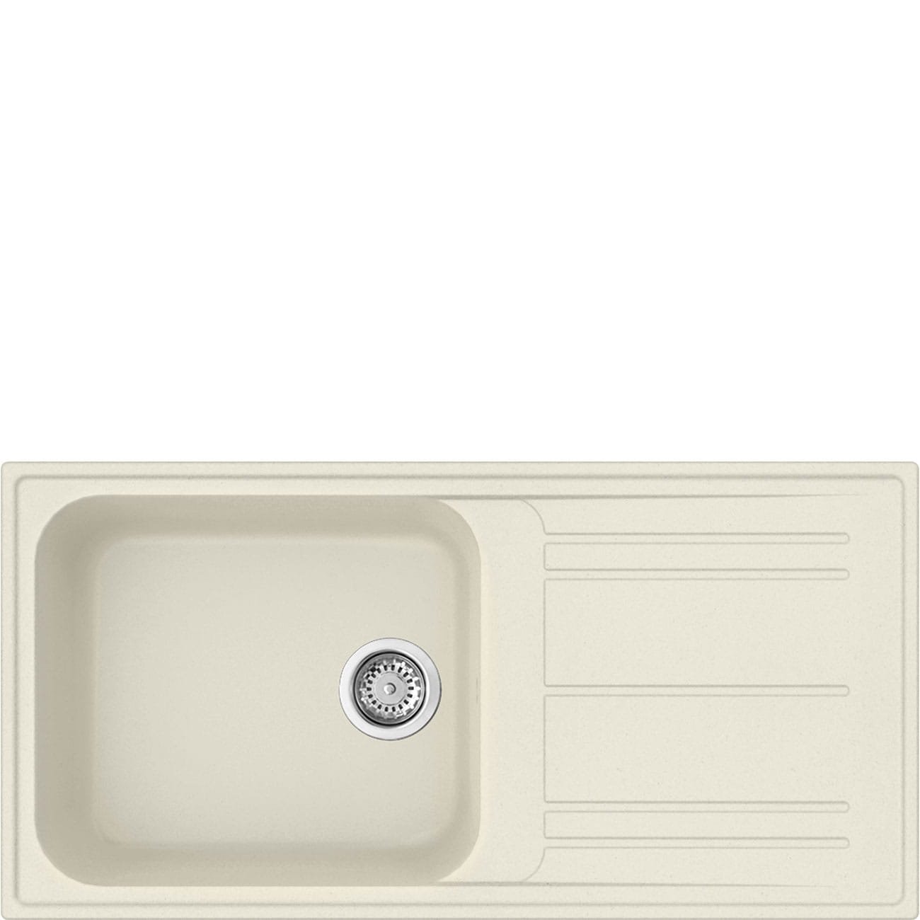 Rigae LZ150P 1-skål Composite Beige diskbänk