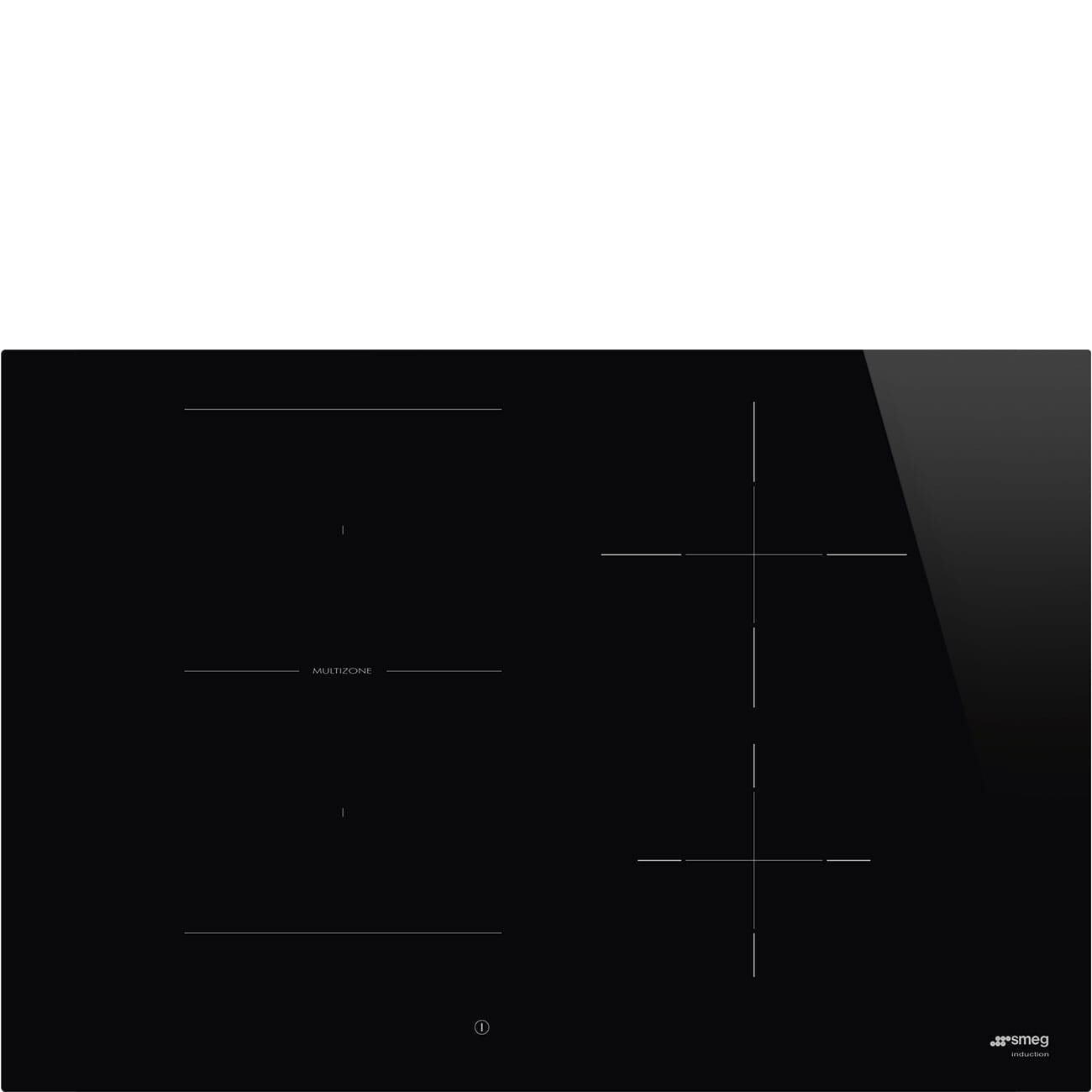 Induktionshäll 70 Universal SI1M4744D 4 värmezoner Svart Glas