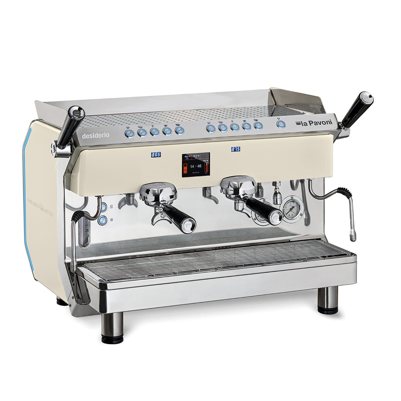 Desiderio 2-grupps kaffemaskin Vit