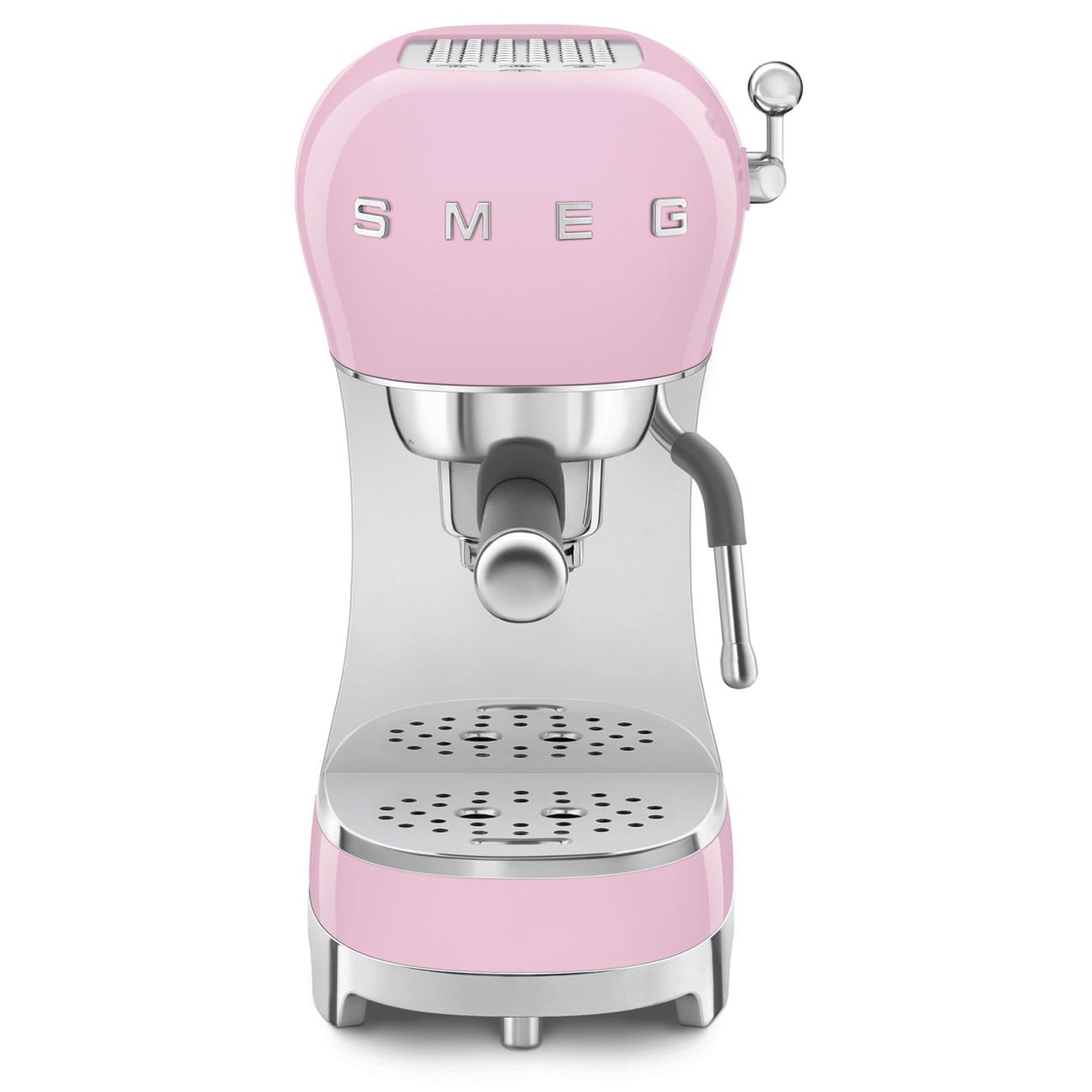 Kaffemaskin kolv 50-talsstil Pastellrosa
