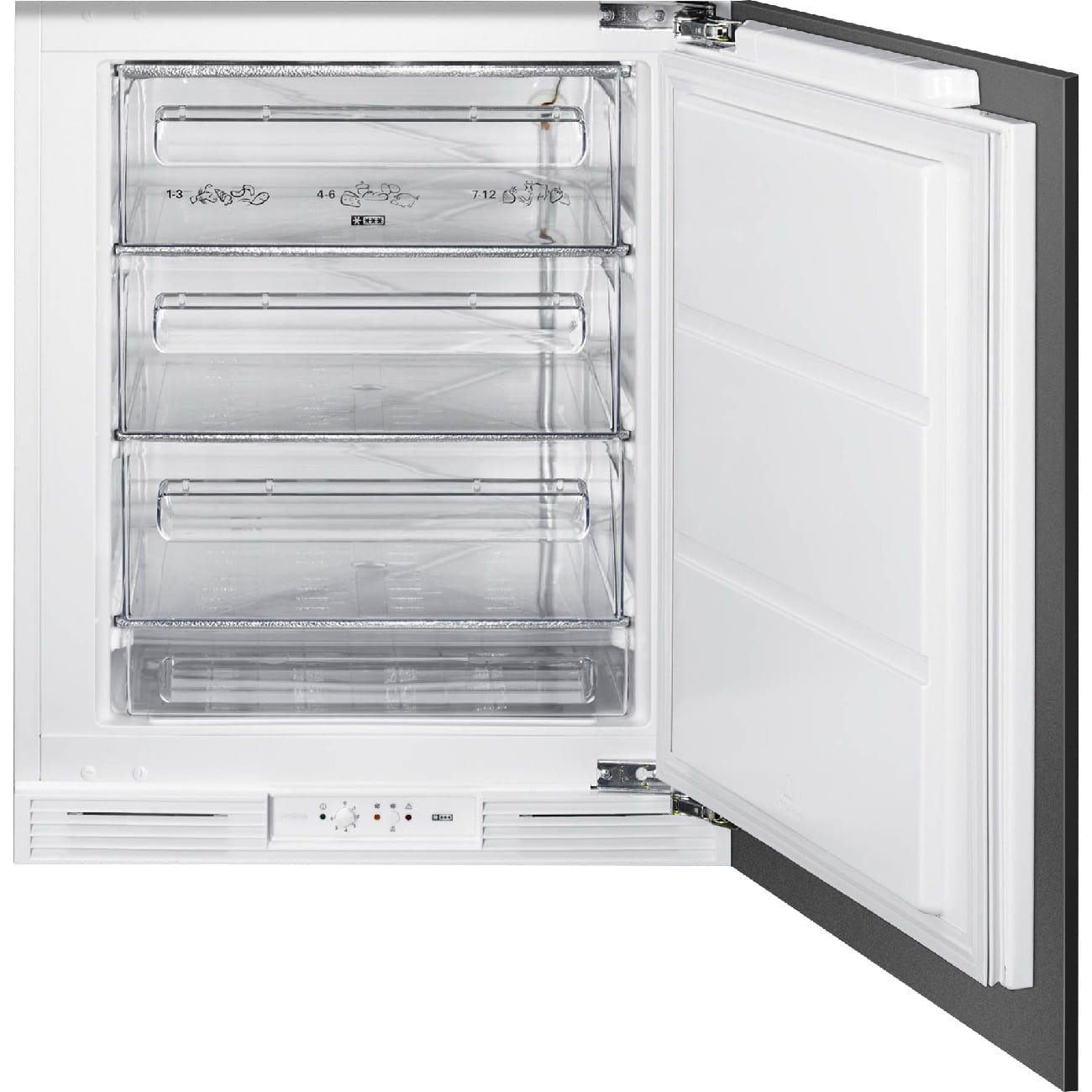 Underbänk inbyggd frys Symfonia U8F082DE 82 cm