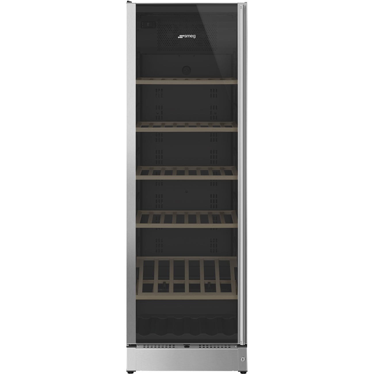 Vinkylare 185cm Universal SCV115GS Svart med rostfritt stål